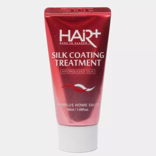 تریتمنت و ماسک موی درمانی ابریشمی هیرپلاس (Hairplus) مدل Velvet Silk Coating حجم 50 میلی لیتر