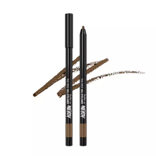 خط چشم مدادی ژلی مرزی (Merzy) مدل The First رنگ Soft Brown حجم فول سایز