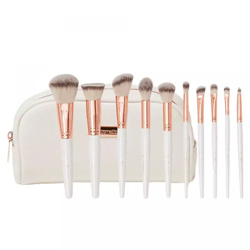 ست براش بی اچ کازمتیکس (bh Cosmetics) مدل Rose Romance تعداد 12 عددی همراه با کیف