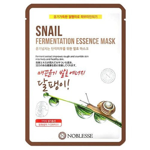 ماسک ورقه ای نوبلس (Noblesse) مدل حلزون (Snail) حجم 20 میلی لیتر