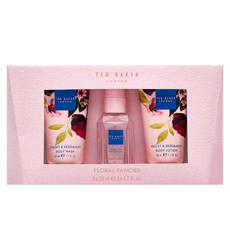 پک لوسیون بدن، بادی میست، شوینده بدن فلورال فنسیز تد بیکر | Ted Baker Floral Fancies Mini Gift Set