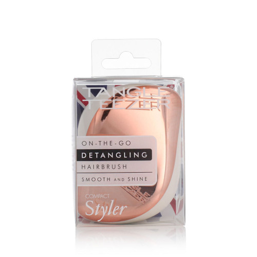 برس مو ضدگره و براق کننده کامپکت استلایلر تنگل تیزر | Tangle Teezer Compact Styler Detangling Hairbrush Smooth and Shine