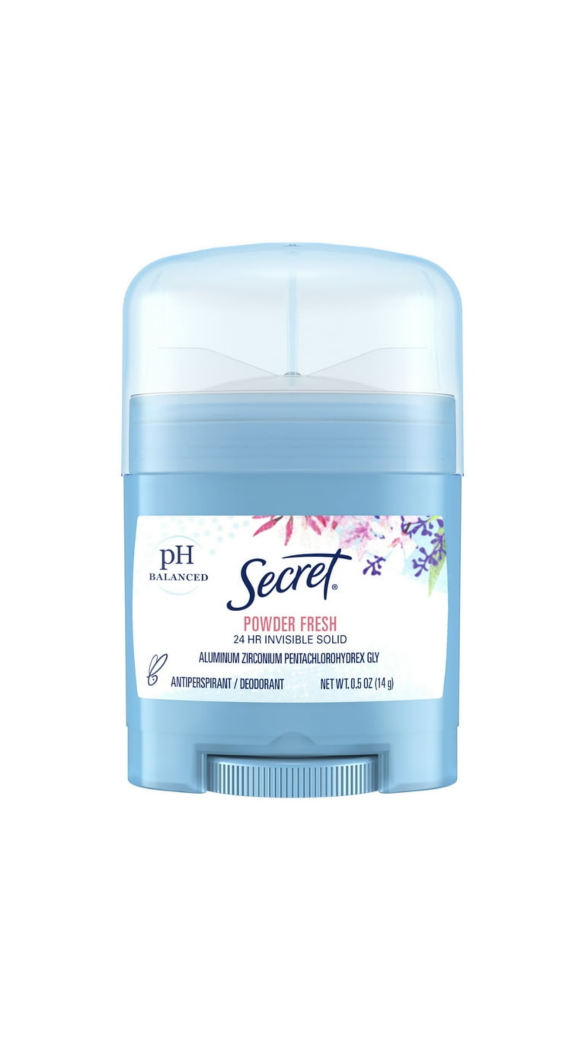 مام دئودورانت استیکی Powder Fresh سکرت | Secret Invisible Solid 24H Deodorant Powder Fresh