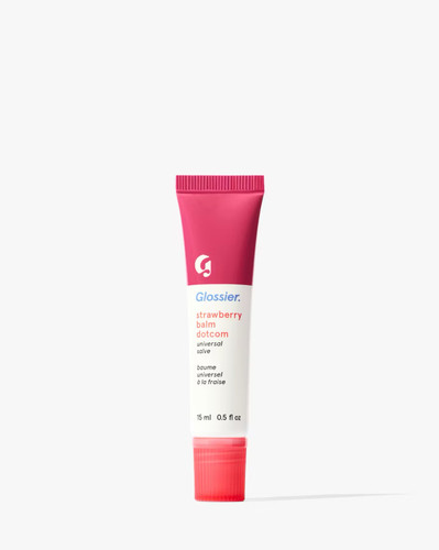 بام لب آبرسان رنگی توت فرنگی گلاسیر | Glossier Strawberry Balm Dotcom