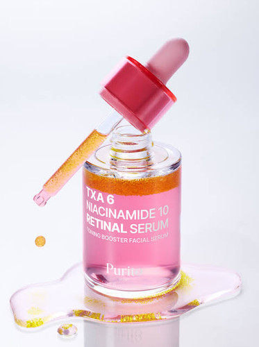 سرم ترانگزامیک اسید 6 ، نیاسینامید 10 و رتینال پیوریتو | Purito TXA 6, Niacinamide 10 Retinal Serum