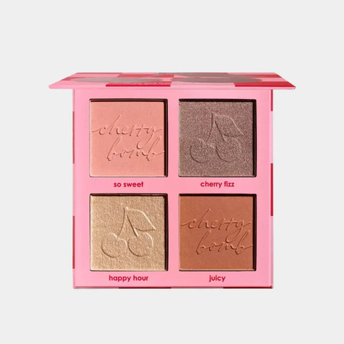 پلت رژگونه ، هایلایتر و برانزر سیاته لاندن | Ciate London Cherry Bomb Blush and Highlighter Palette