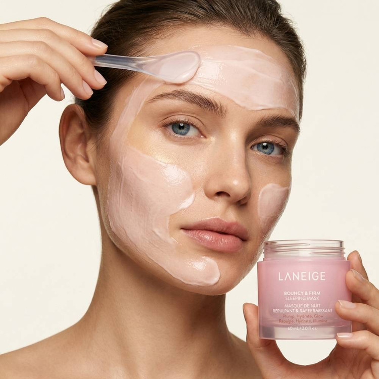 ماسک خواب آبرسان و سفت کننده لانیژ | Laneige Bouncy & Firm Sleeping Mask