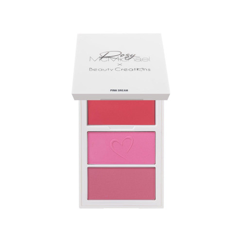 پالت رژگونه سهتایی پینک دریم بیوتی کریشنز | Beauty Creations Pink Dream Blushes – Vol. 2